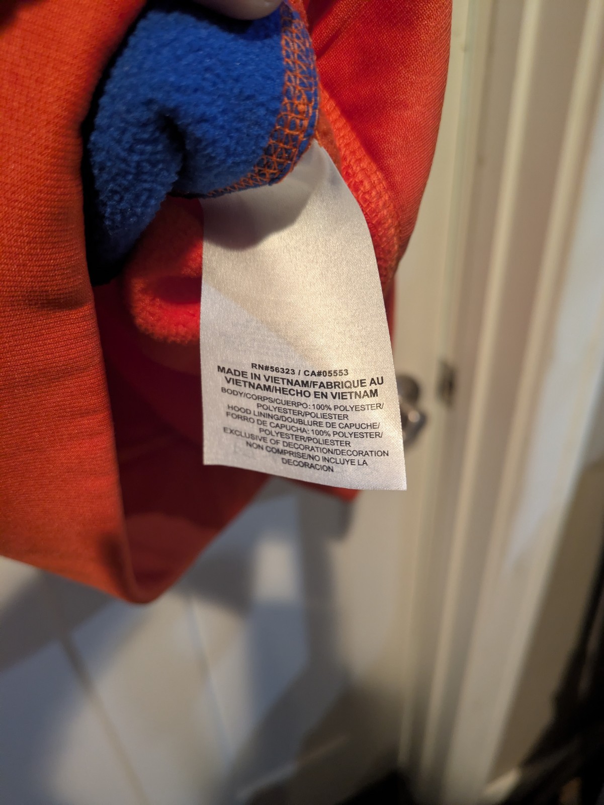 FL Gators Sweatshirt Hoodie Men Large Orange/Blue NCAA Football Nike Therma-FIT
