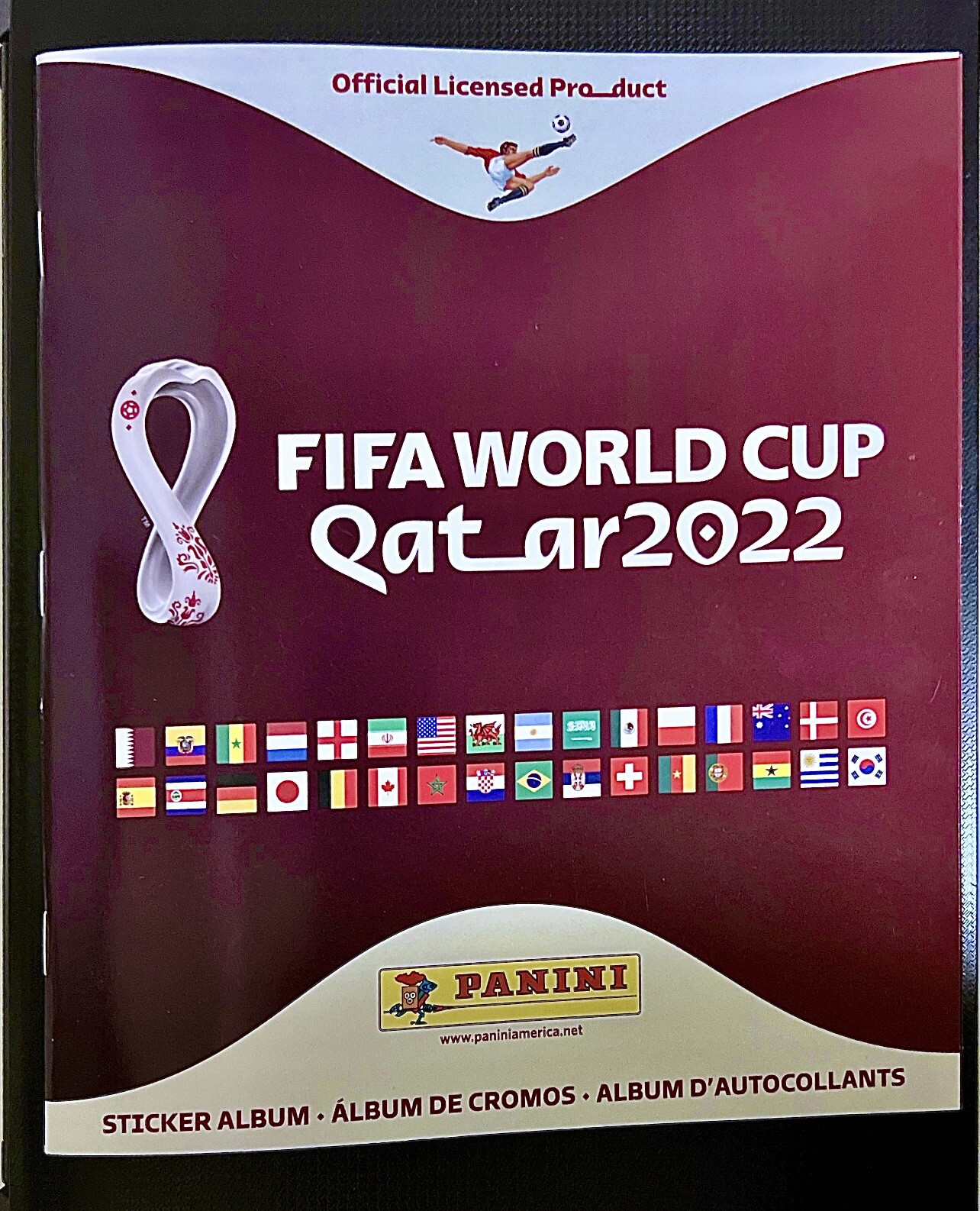 FIFA WORLD CUP 2022, SAME DAY SHIPPING “OFFICIAL COLLECTION SOFT COVER ALBUM”