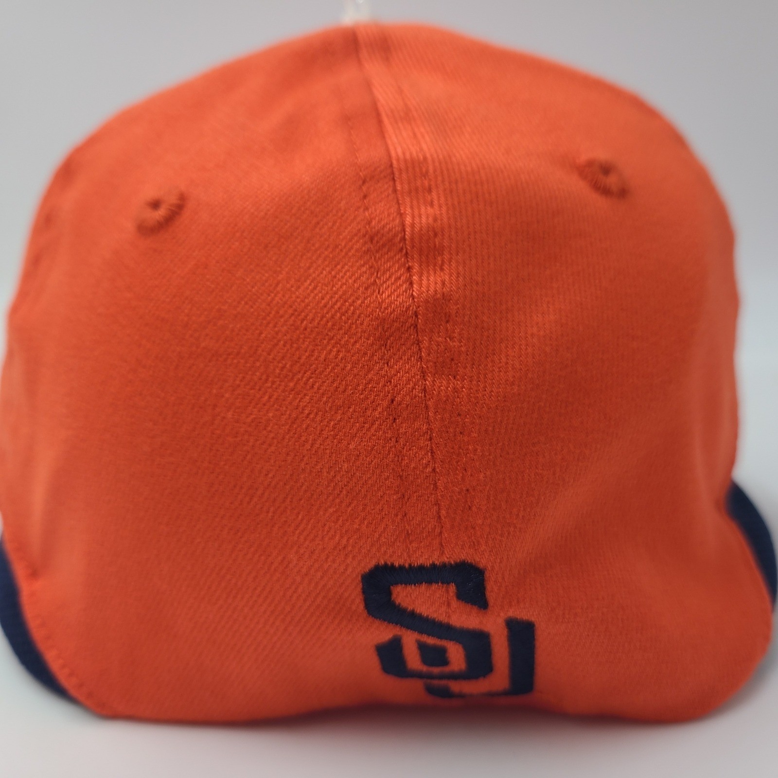 Syracuse Orange Hat Fitted One Size Nike Orange Blue NCAA Center Swoosh Flex Men