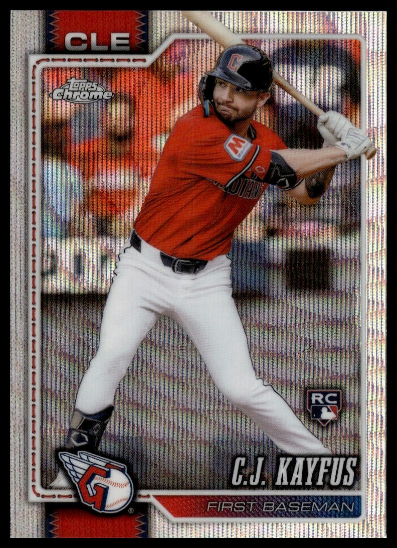 2026 Topps Chrome #46 C.J. Kayfus Wave Refractors