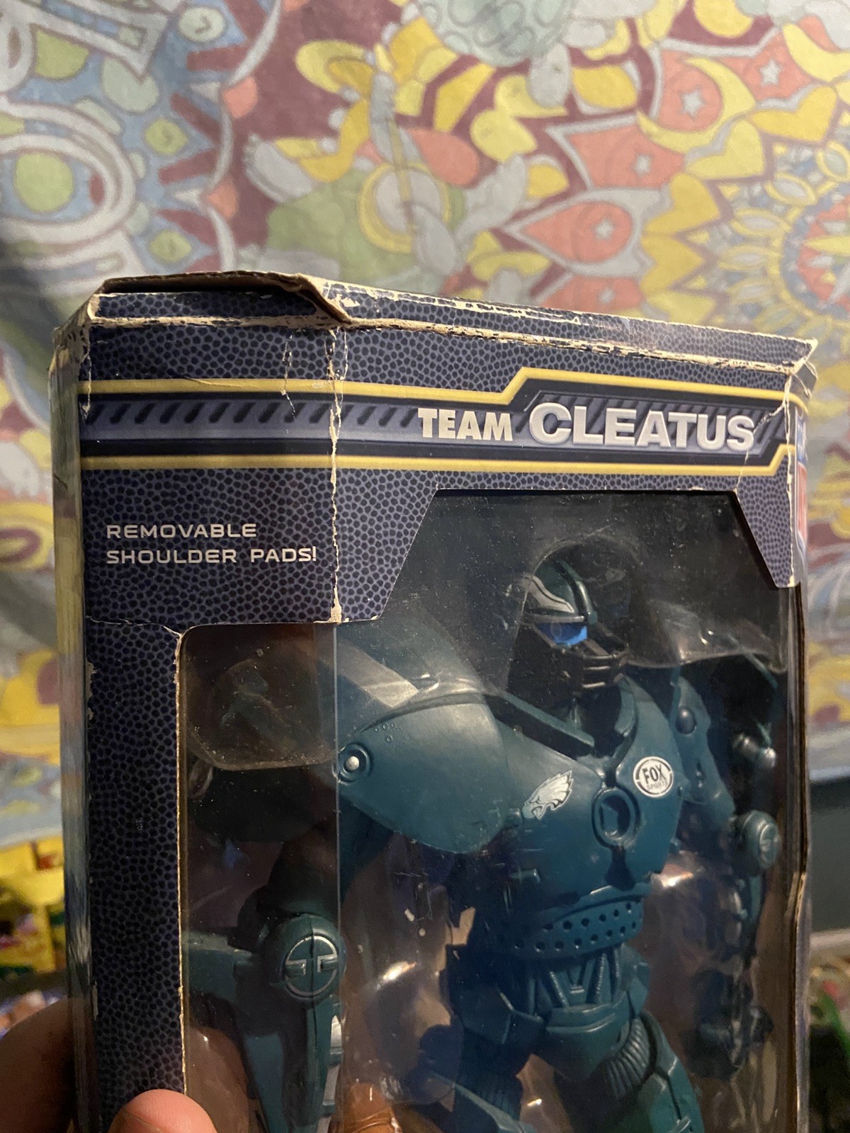 PHILADELPHIA EAGLES TEAM CLEATUS FOX SPORTS NFL ROBOT 10″ 2009 MINT VERY RARE
