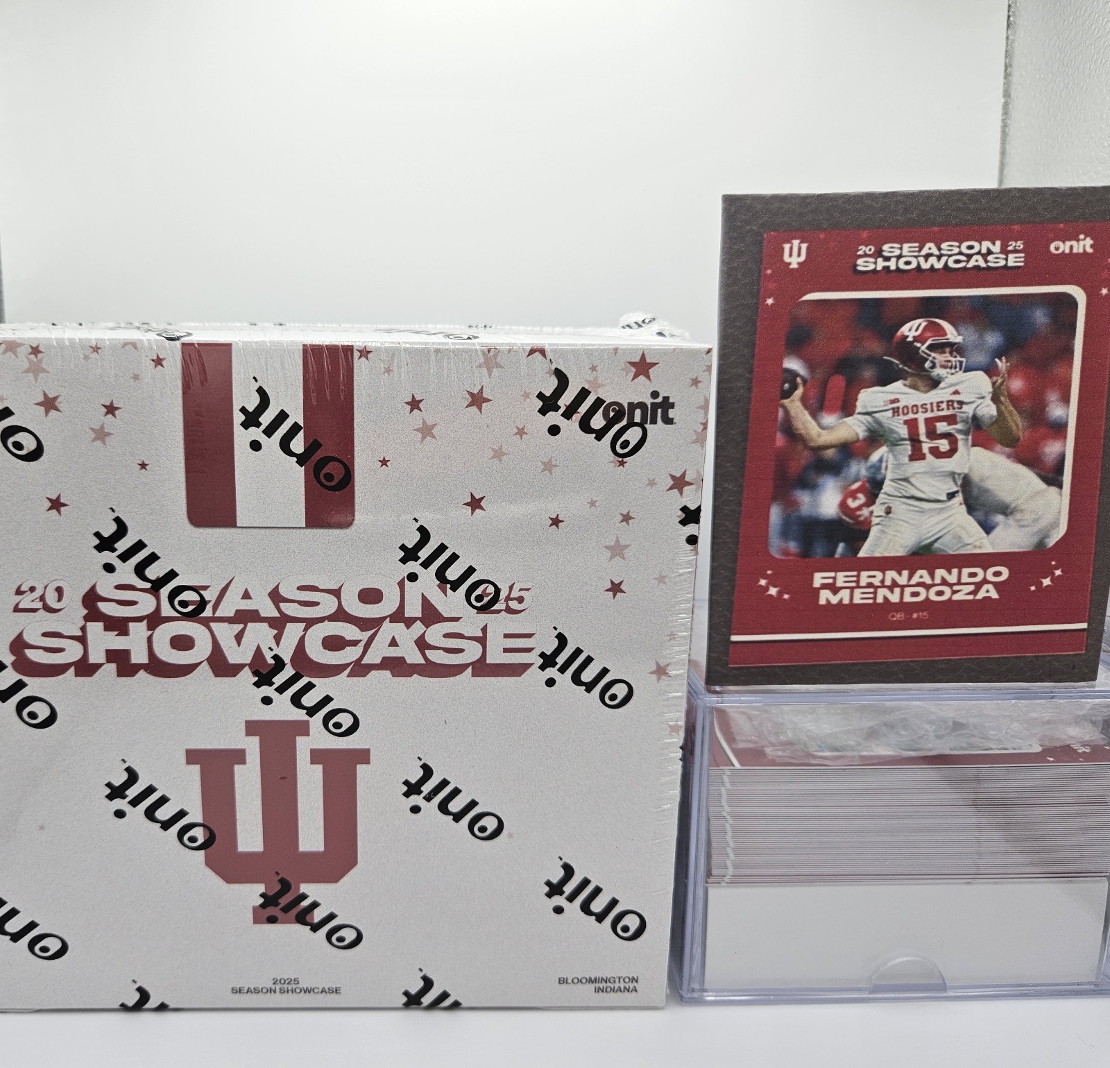 Indiana Hoosiers 2025 Onit Season Showcase Team Set of 59 cards. IU 16-0 and #1