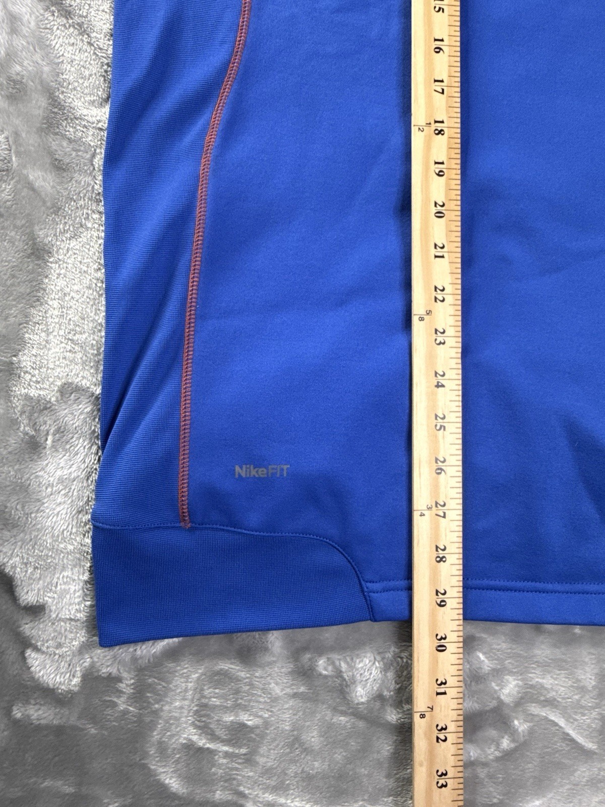 Nike On-Field Dri-Fit Florida Gators Stitched Long Sleeve Sz L Blue & Orange