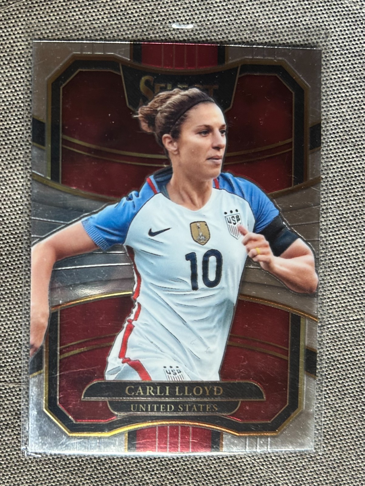 ✅2017-18 Panini Select Carli Lloyd Terrace Silver Prizm #35 USWNT
