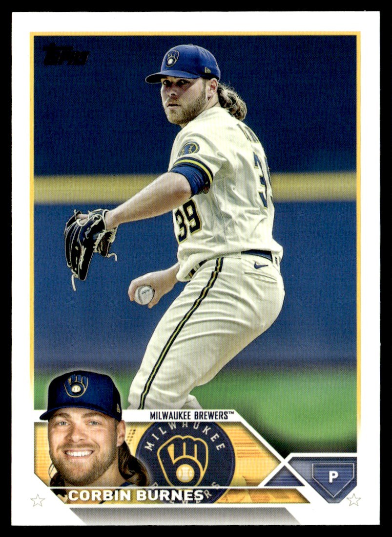 2023 Topps Corbin Burnes Milwaukee Brewers #225
