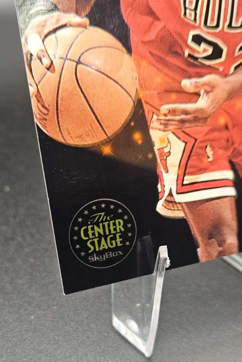 1993-94 Skybox Premium The Center Stage Michael Jordan #CS1 HOF Chicago Bulls