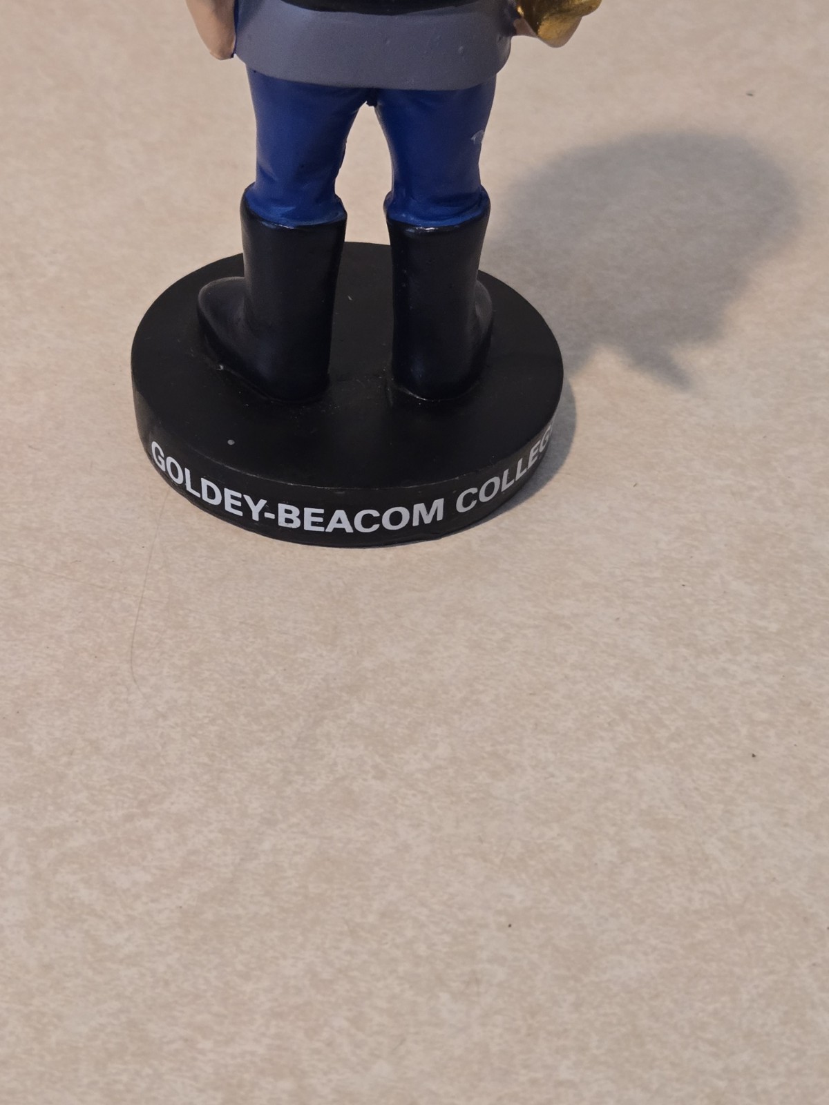 Rare Vintage Strike Mascot Goldey-Beacom College Wilmington DE NCAA Bobblehead