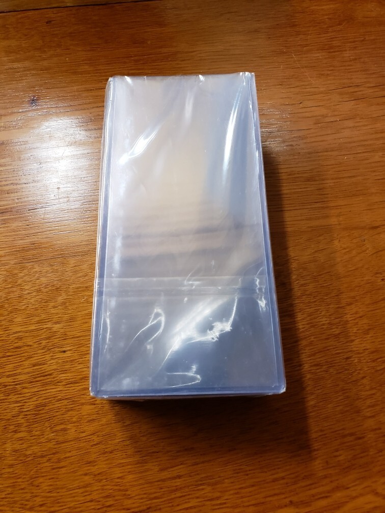 25 CBG Clear 3×7 Rigid PVC Toploaders for Tickets and Currency – New