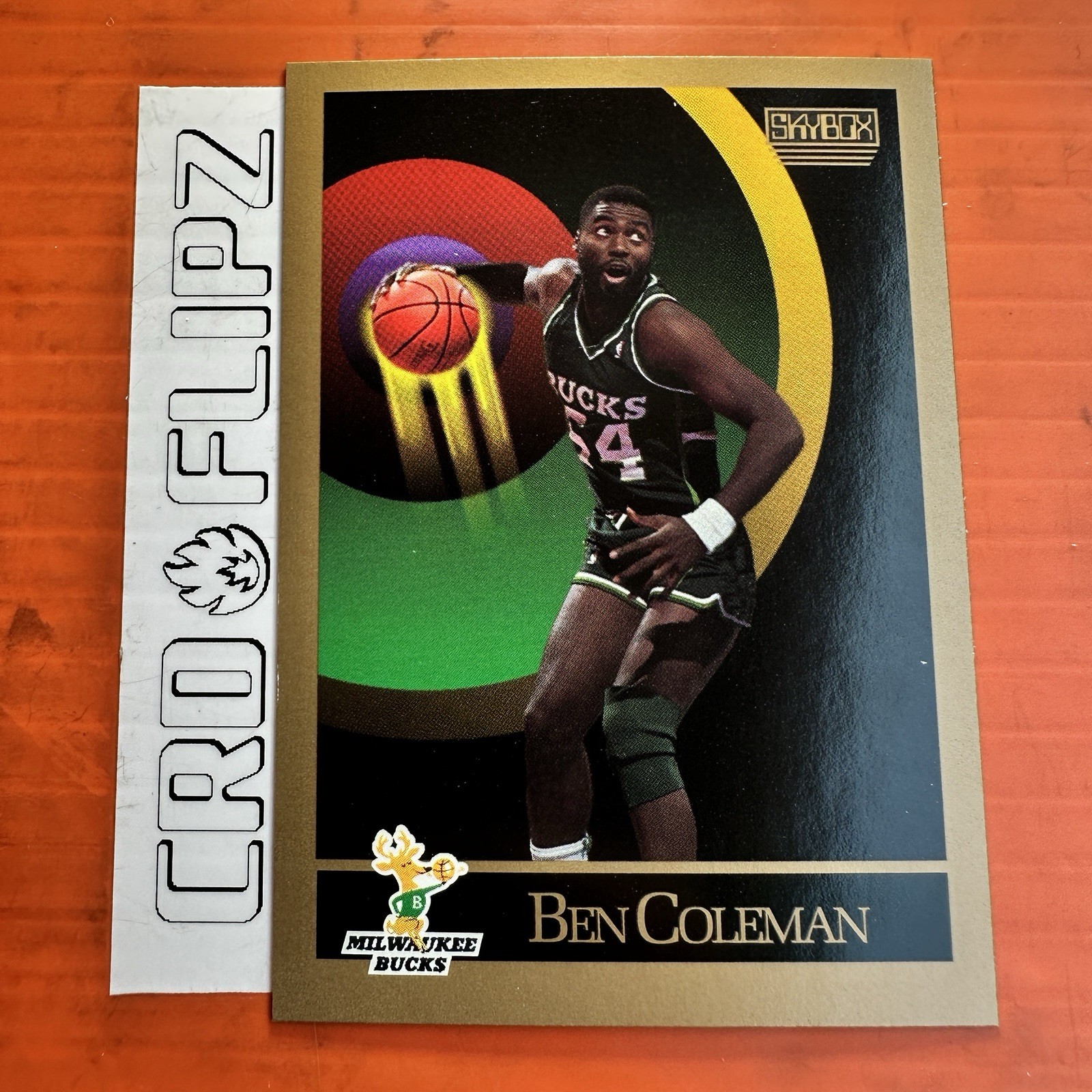 1990-91 SkyBox – #156 Ben Coleman NM Set Break.