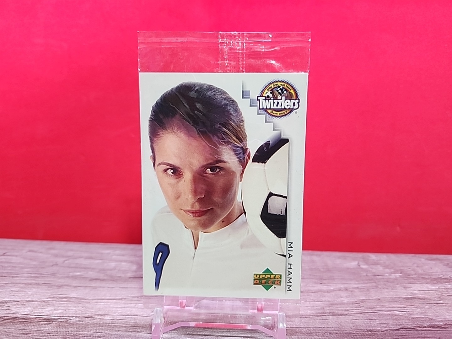 2002 Sealed Upper Deck Twizzlers Team Mia Hamm #1