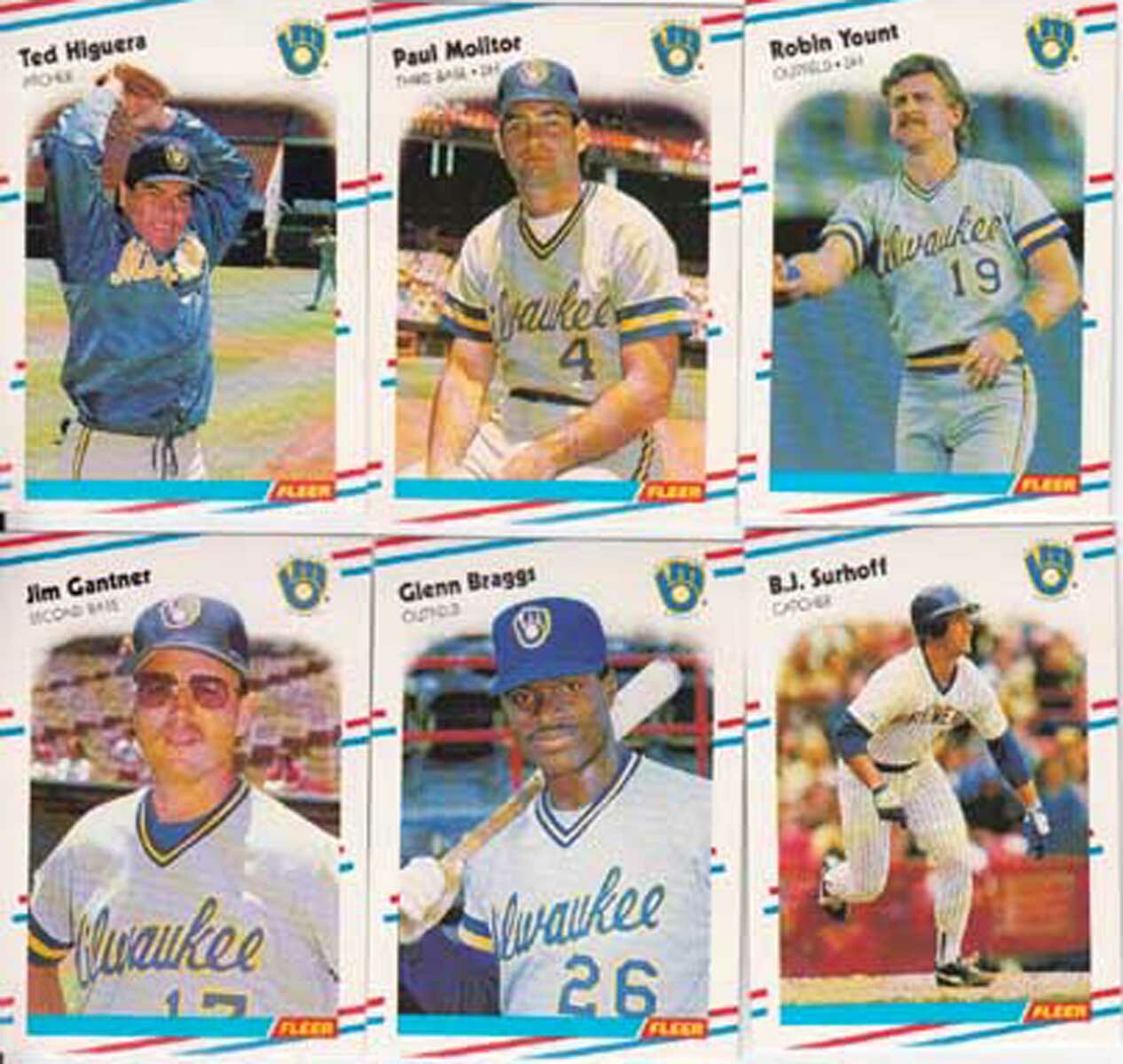 1988 Fleer Baseball MLB cards – Pick your Team Set with Updates