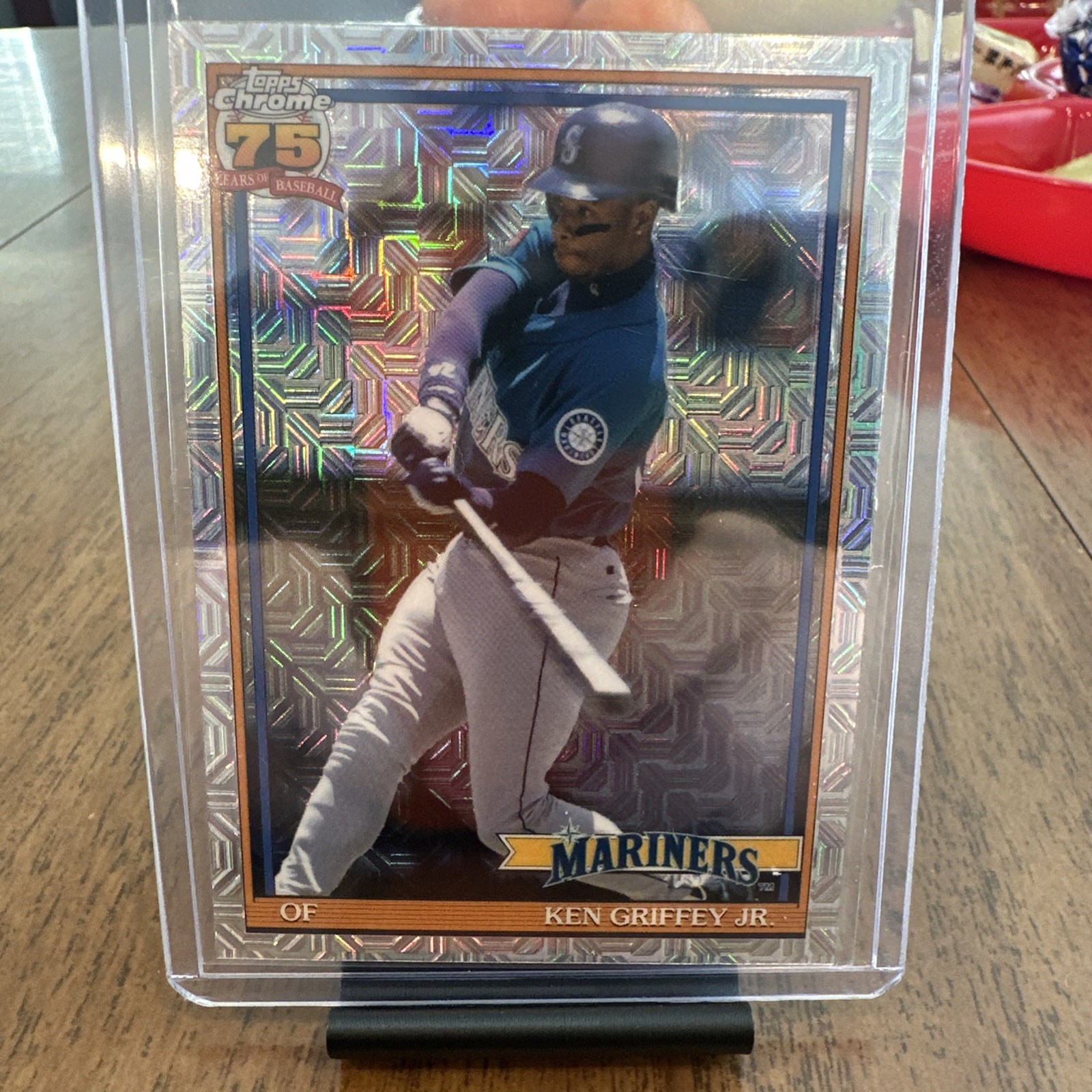 2026 Topps Series 1 Ken Griffey Jr. Silver Pack Mojo #91C-51 Seattle Mariners