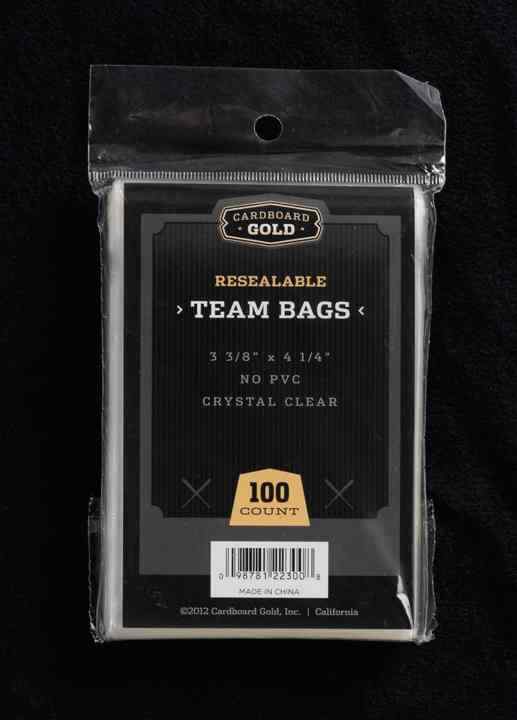 200 (2 Packs) CBG Premium Resealable Ultra Team Bags Toploader Sleeves Pro – New
