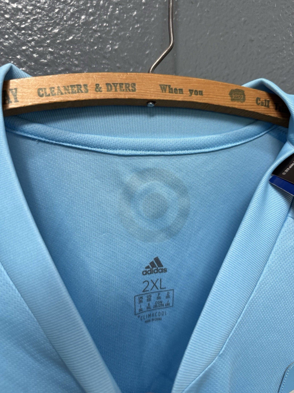 Brand New 2018 Adidas Minnesota United Soccer Blue Jersey Size 2XL Mens