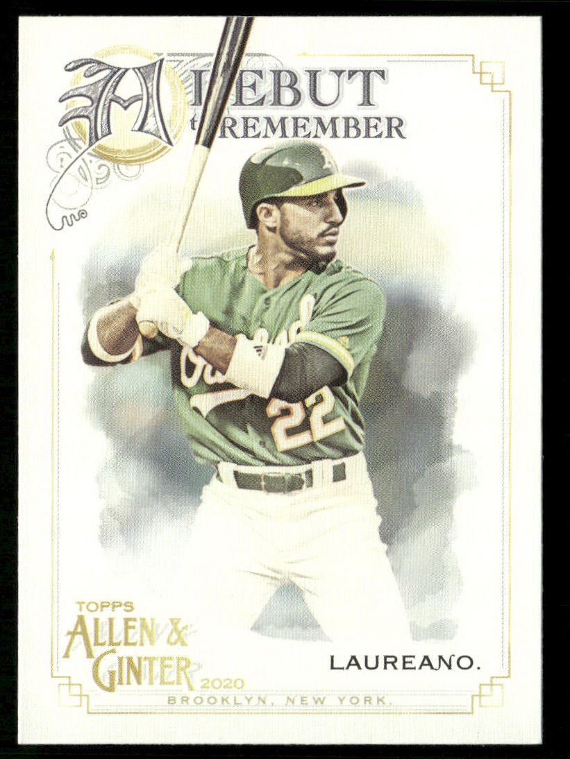 2020 Topps Allen & Ginter #DTR-15 Ramon Laureano A Debut to Remember