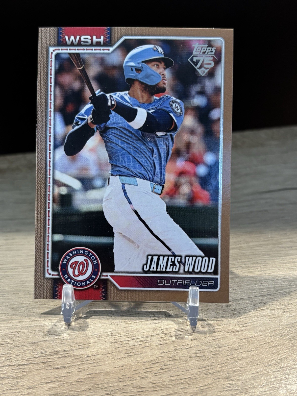 2026 Topps Series 1 – James Wood #349 Gold /2026
