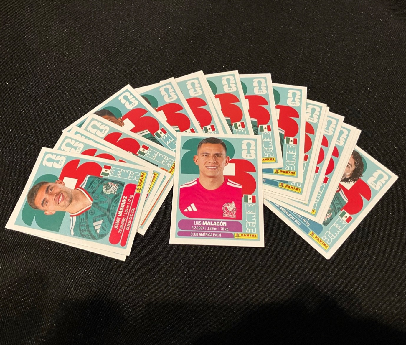 Panini MEXICO TEAM SQUAD Sticker World Cup 2026 Multi Listing – You Pick!