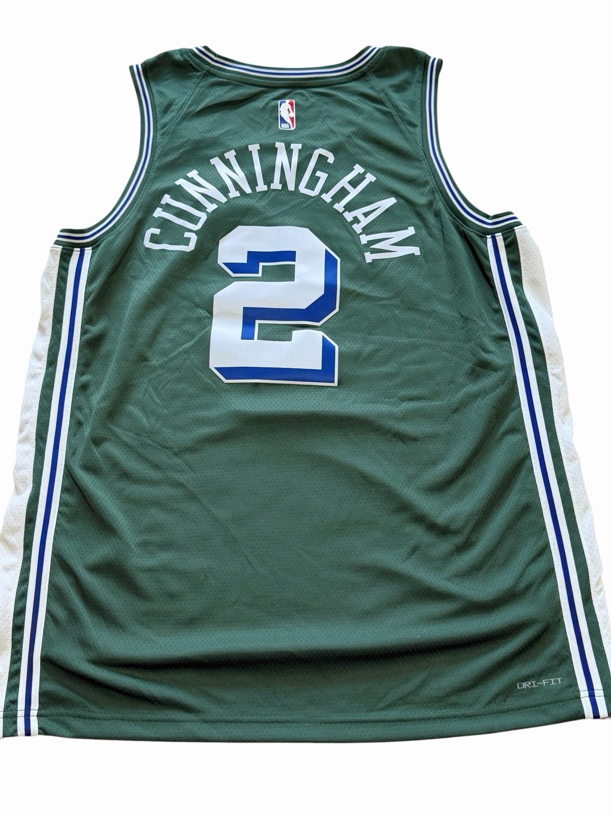 DETROIT PISTONS #2 CADE CUNNINGHAM BIG SEAN CITY EDITION NIKE SWINGMAN Size XL