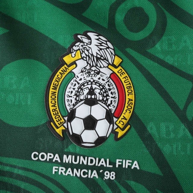 Mexico 1998 Vintage Jersey World Cup Retro New Mens Rare