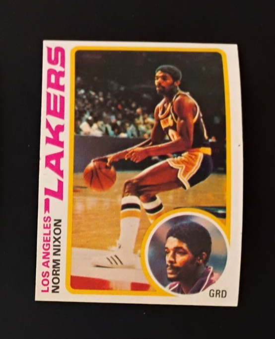 1978-79 Topps Norm Nixon Rookie Card #63 near mint-mint condition