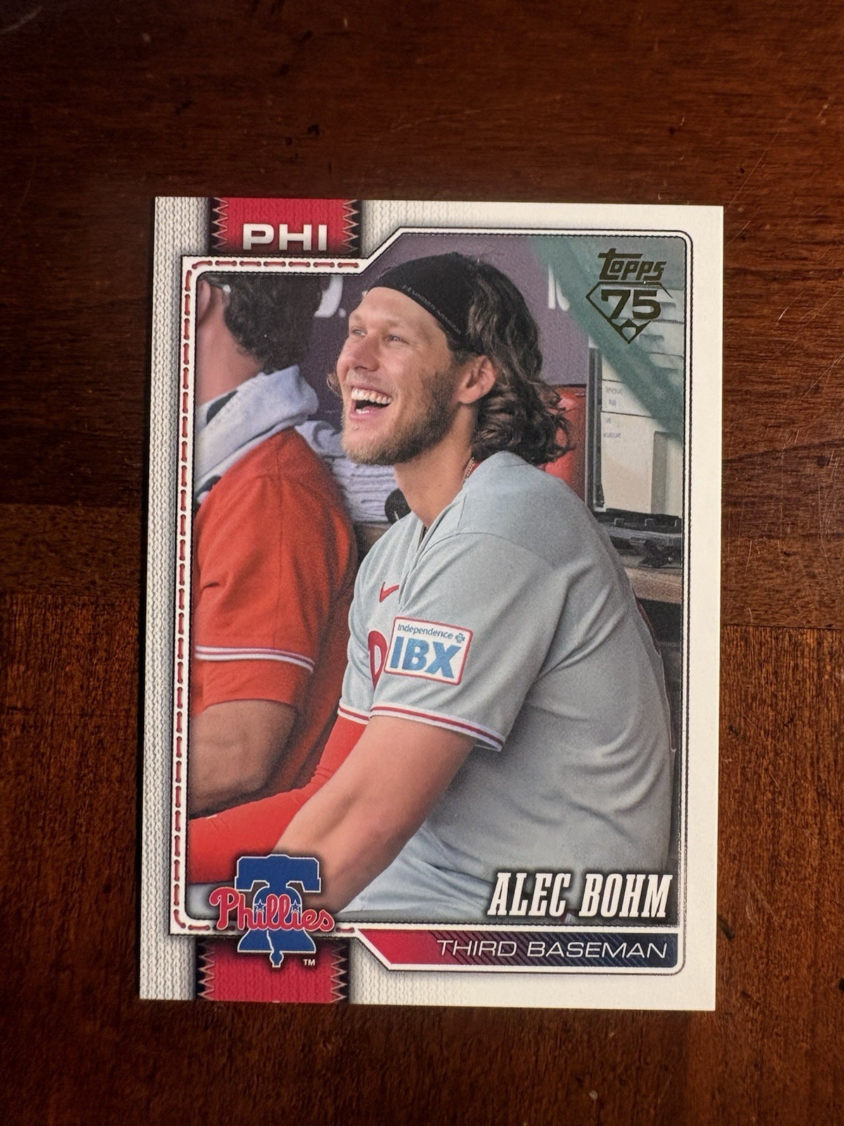 2026 Topps Series 2-#377 Alec Bohm Golden Mirror SP Phillies