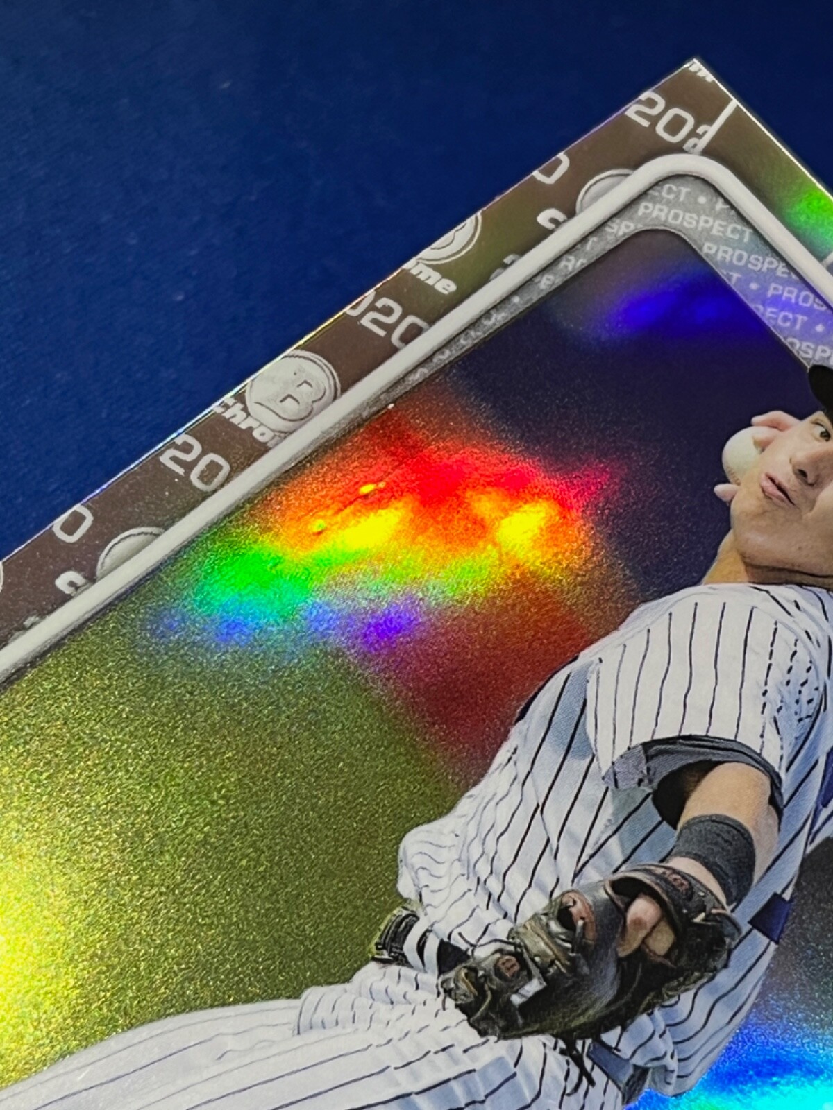 2020 Bowman Draft Chrome Anthony Volpe #BD-178 Refractor New York Yankees
