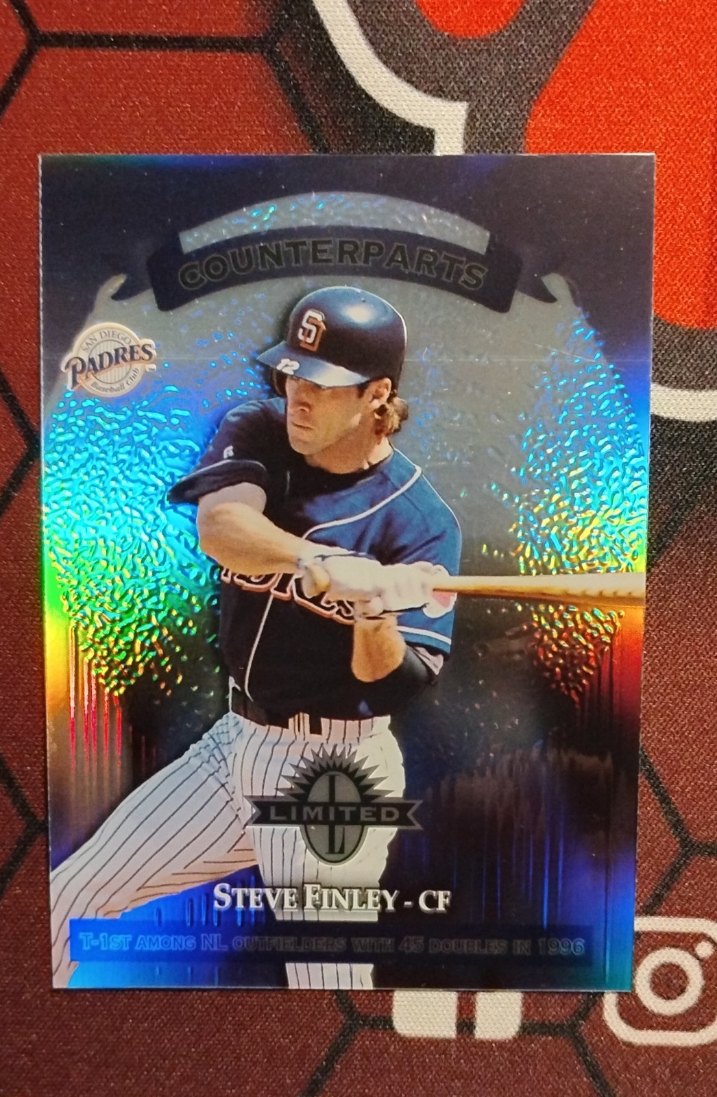 1997 Donruss Limited – Counterparts Steve Finley, Rich Becker #66 Limited…