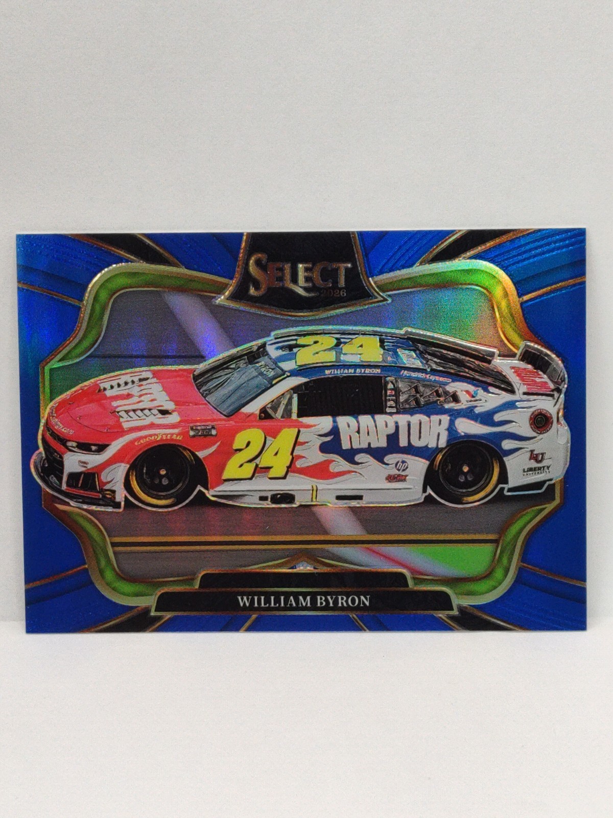 2026 Select NASCAR Racing Pit Road Tier #171 William Byron Blue Prizm 015/175
