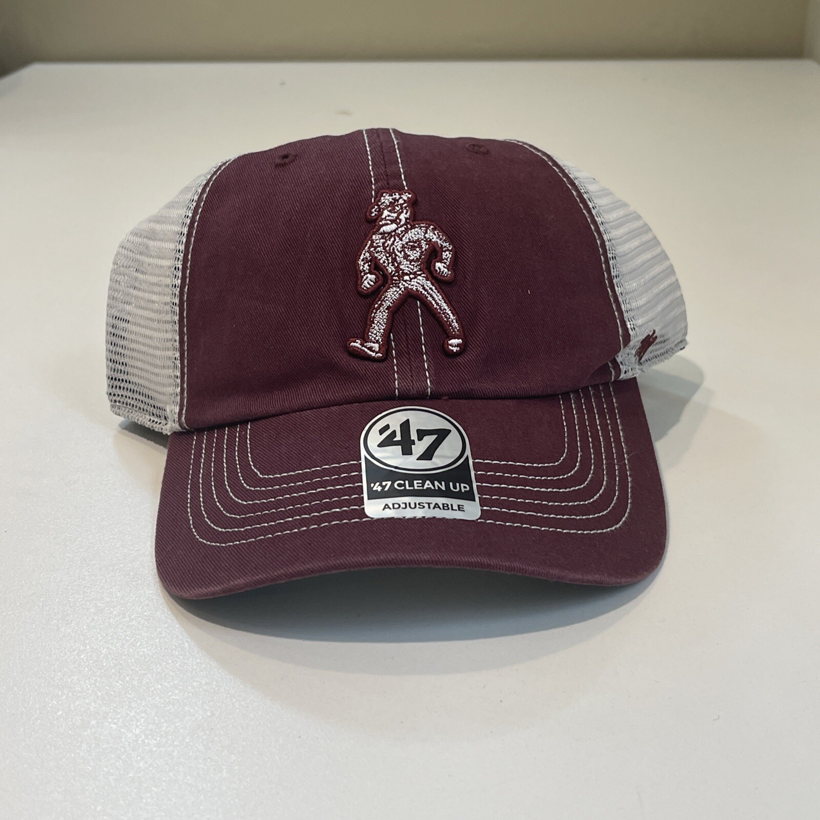 Texas A&M Ol’ Sarge Trawler Clean Up Mesh Cap Maroon Adjustable