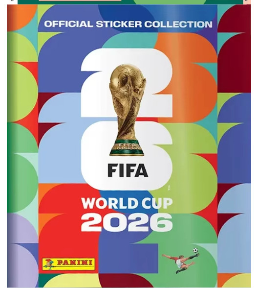 FIFA World Cup 2026™ Official Sticker Collection – 50-Pack Box (350 Stickers)