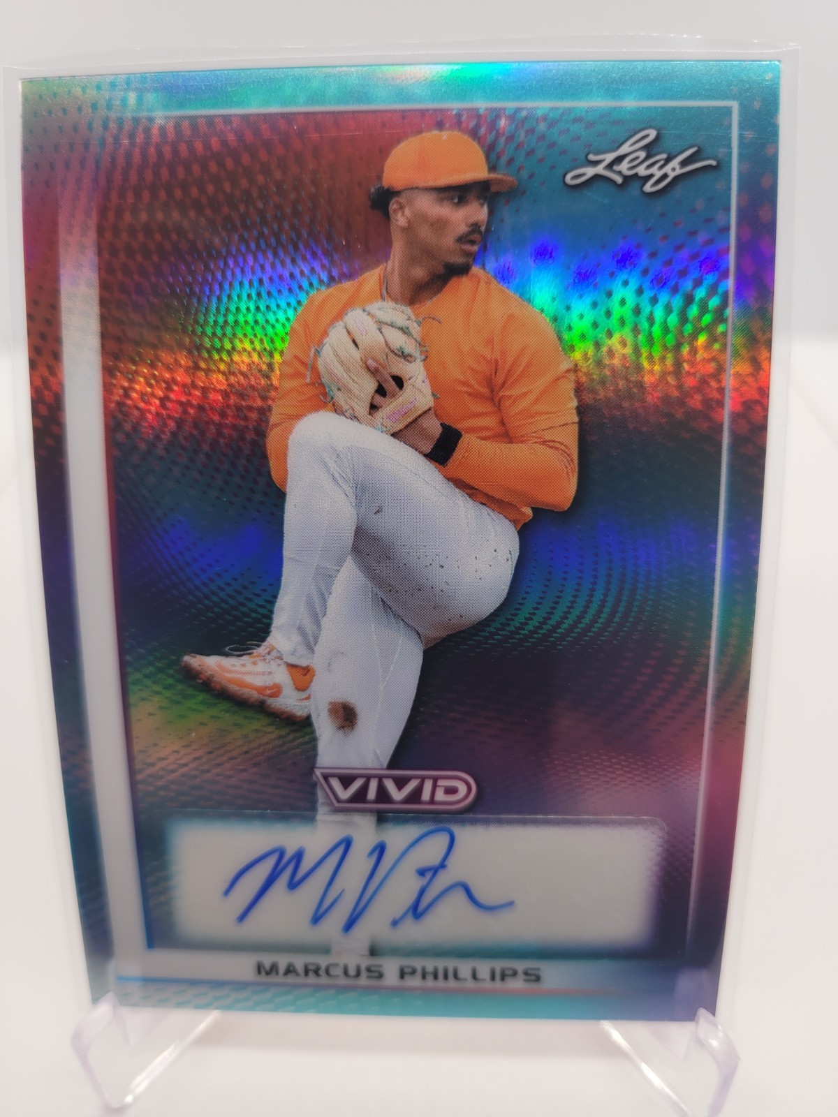 2026 Leaf Vivid Marcus Phillips Auto 6/35 Refractor
