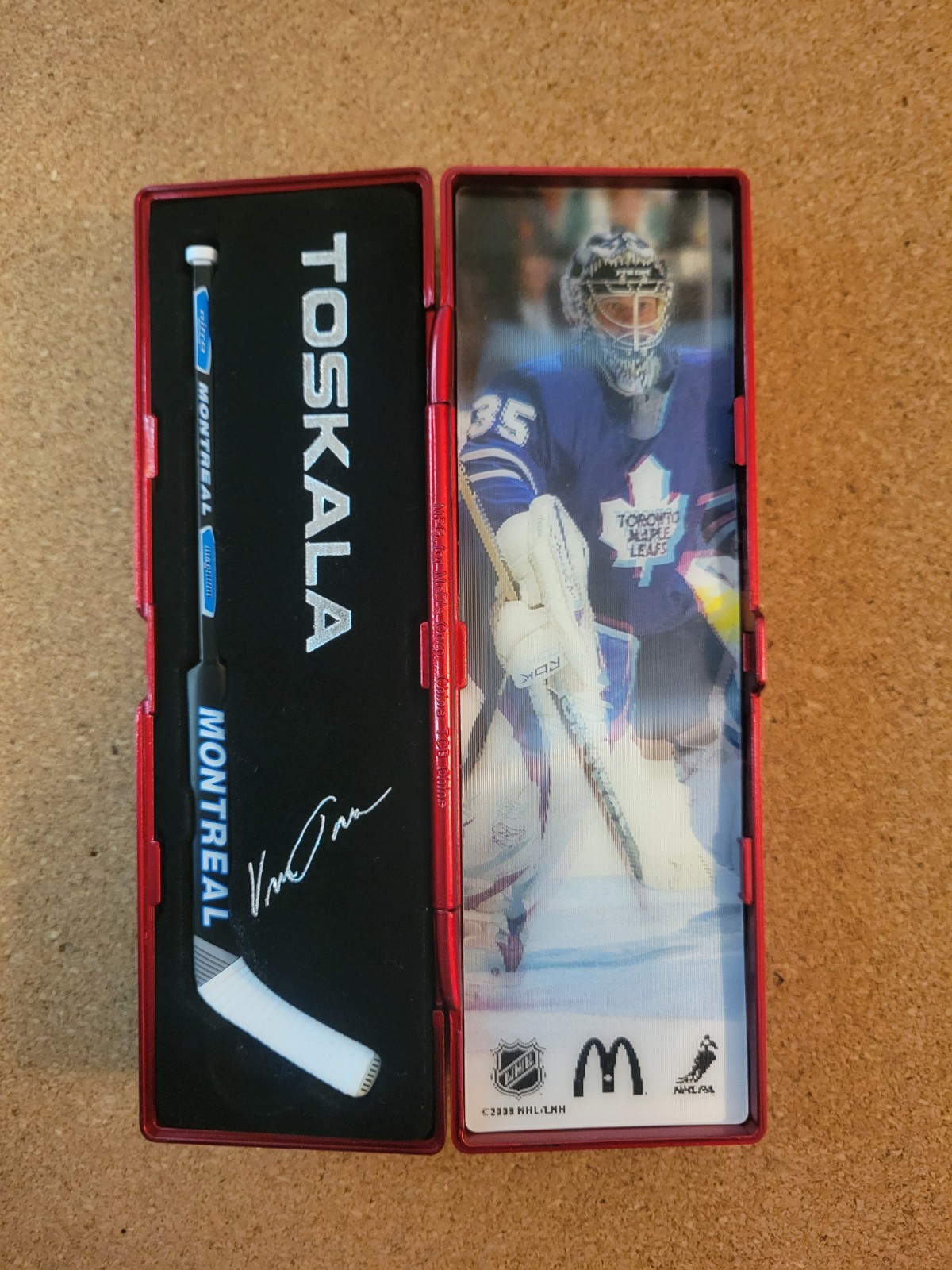 MCDONALDS NHL STAR STICKS GOALIE 2007 2008 SET OF 6 BRODEUR EMERY HUET FLEURY