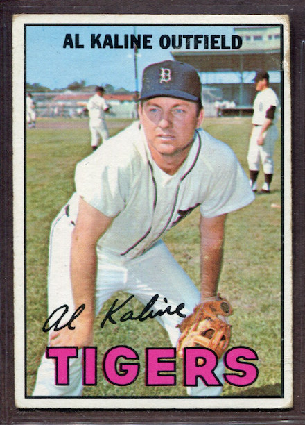 1967 Topps Set-Break # 30 Al Kaline VG-VGEX (crease) *JAYSACE*