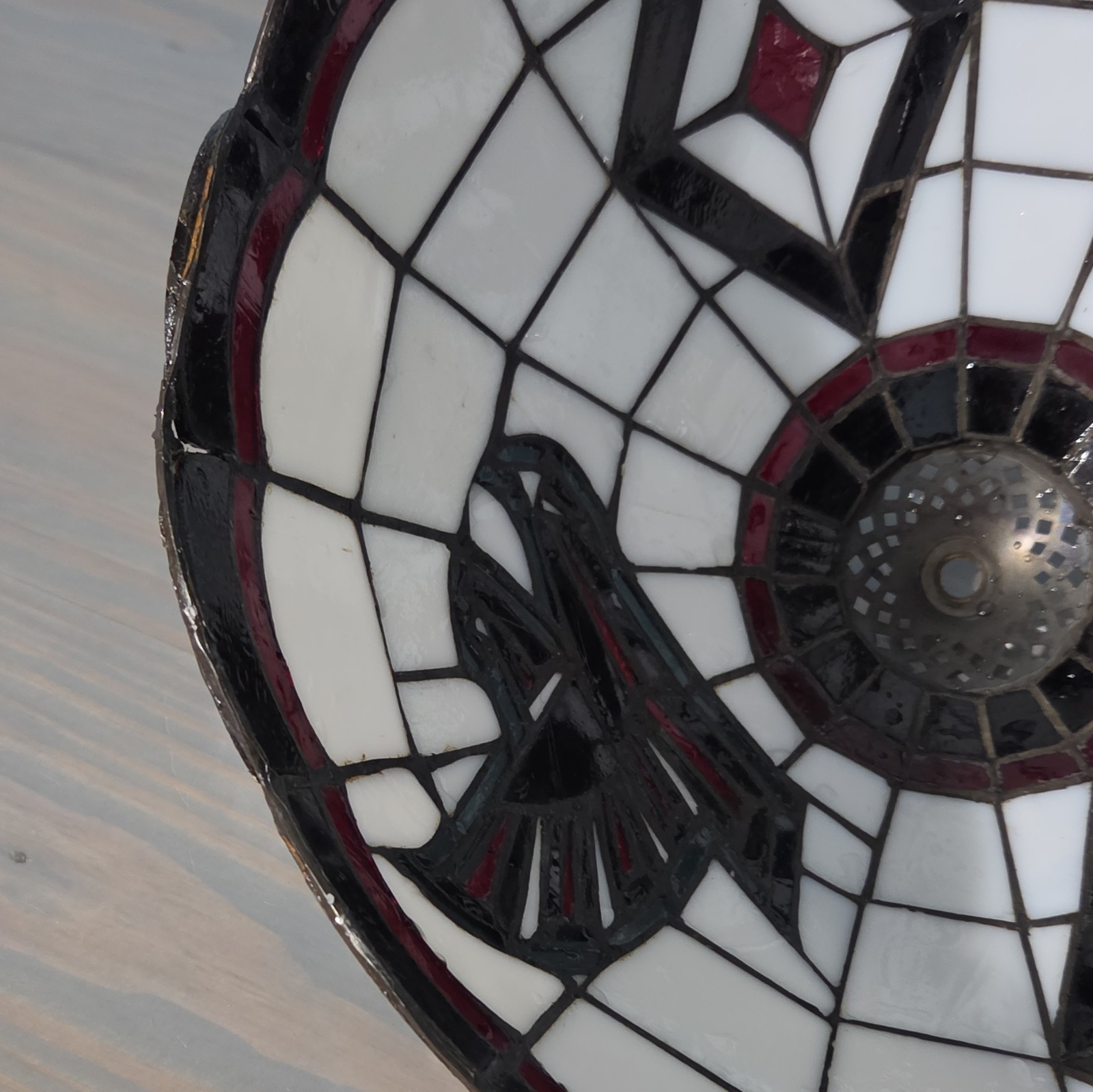 The Memory Company Atlanta Falcons NFL Stained Glass Style Lamp Shade