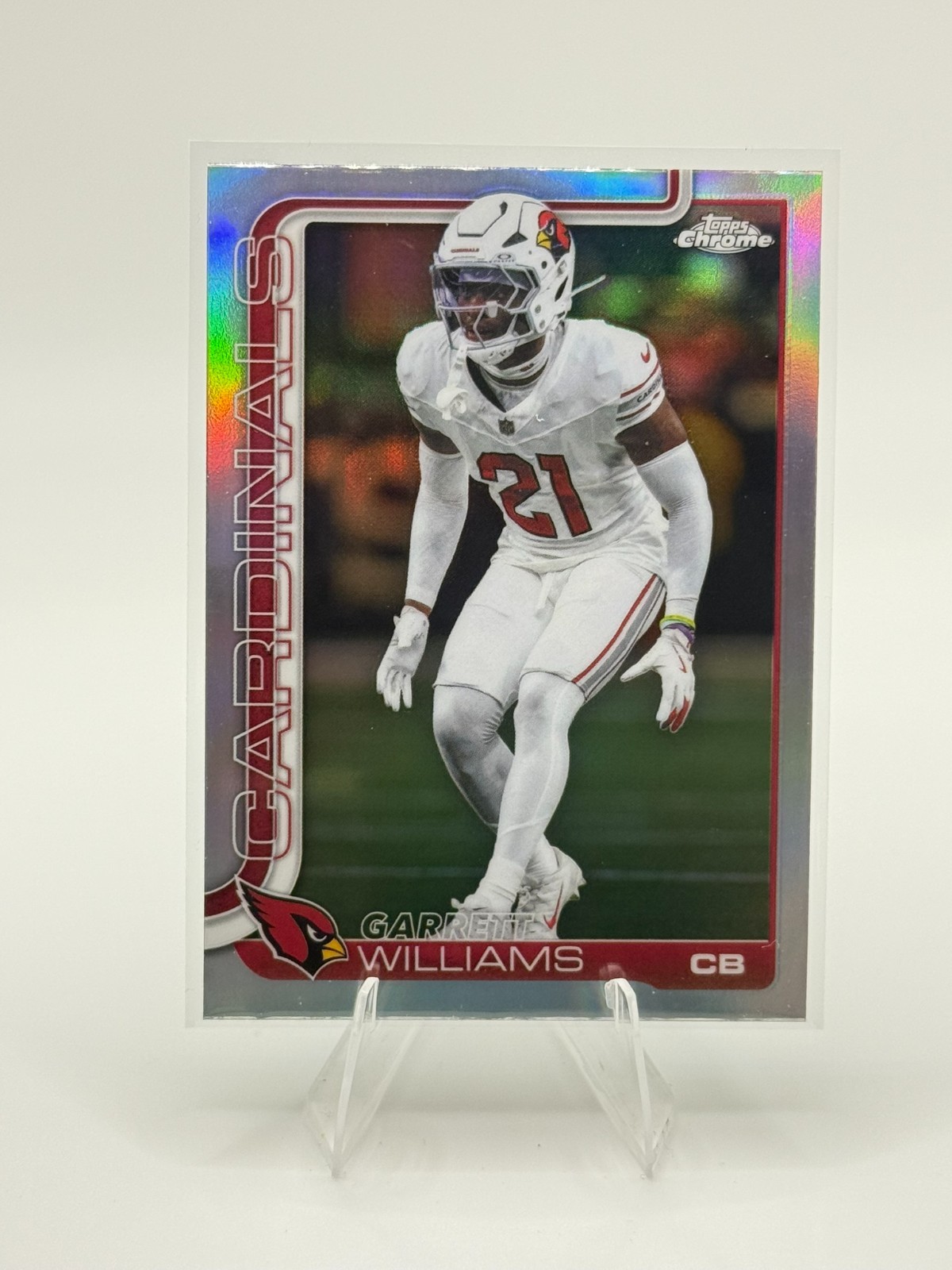 2025 Topps Chrome – Garrett Williams #6 Refractor