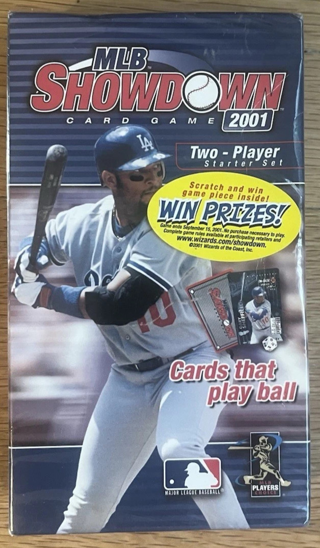 2001 MLB Showdown Card Game Two-Player Starter Set Sealed NEW Wizard ofthe Coast