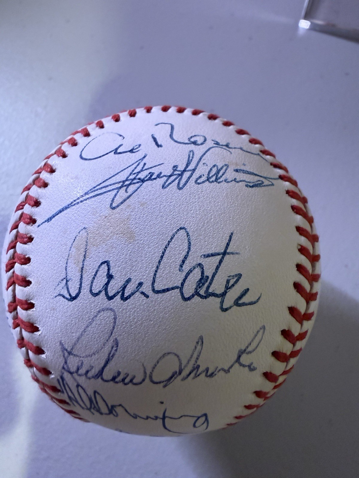New York Yankees Old Timers Multi-Signed Baseball Autograph (17 Signatures)