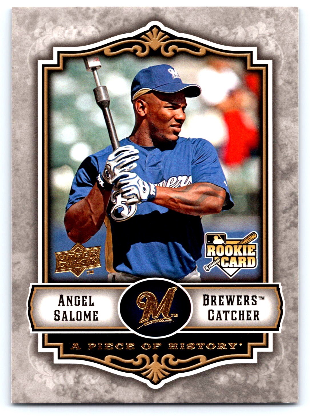 ANGEL SALOME 2009 Upper Deck A Piece of History #133 RC