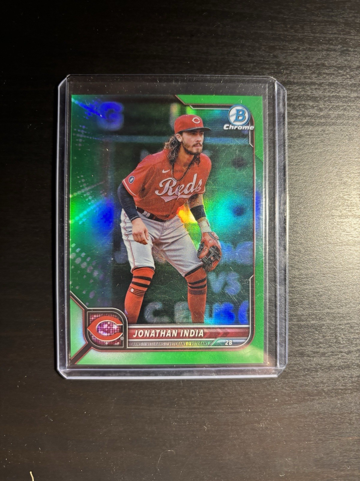 2022 Bowman Chrome – Jonathan India #54 Green Refractor /99