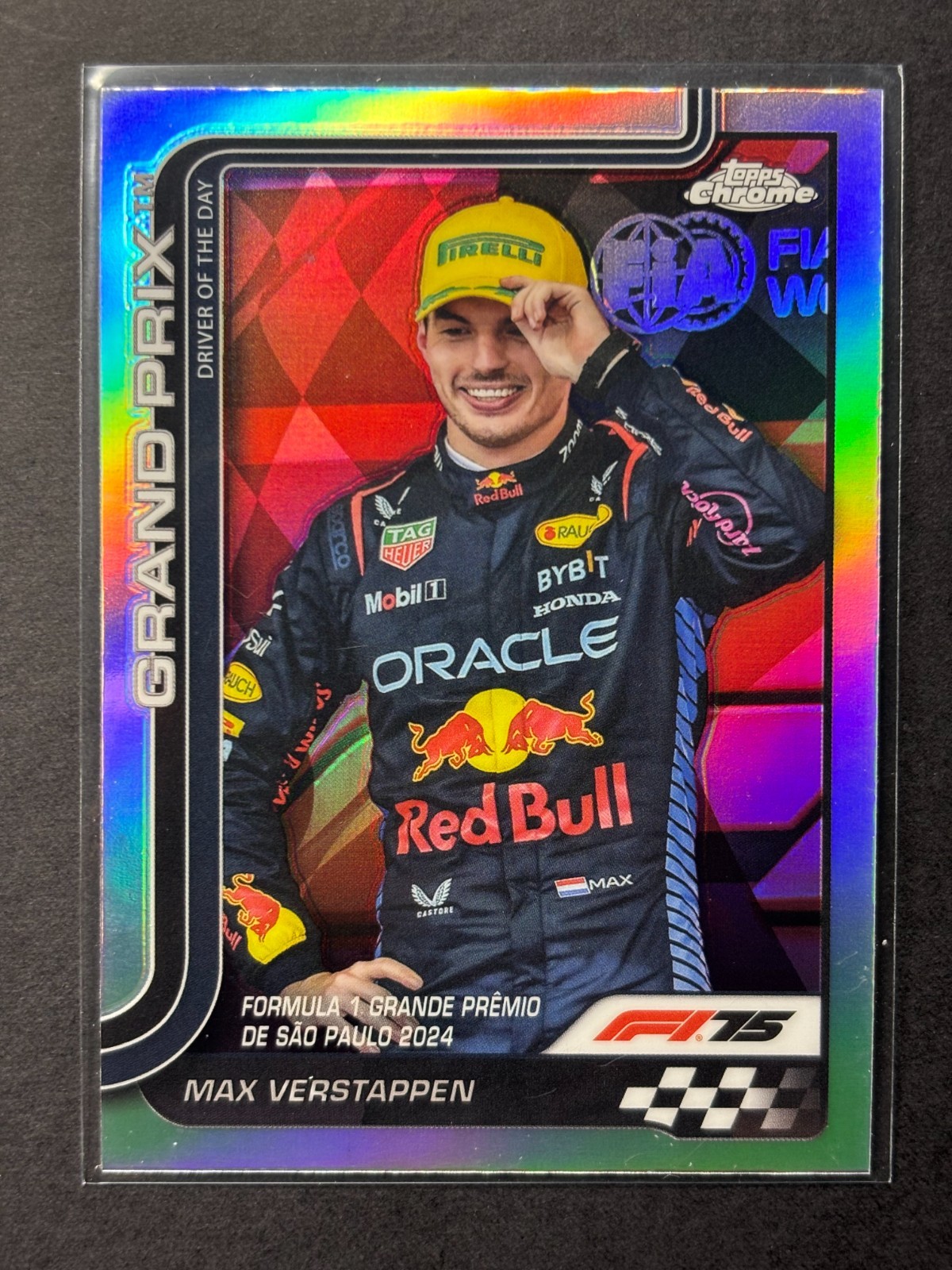 2025 Topps Chrome Formula 1 F1 #142 Max Verstappen Refractor