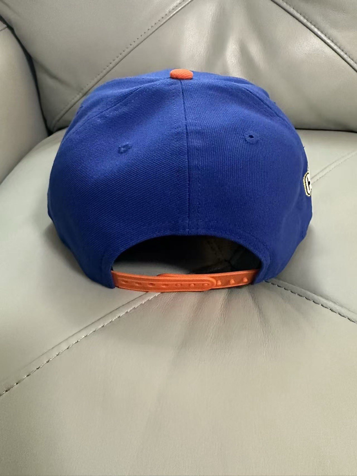 New York Knicks 2026 NBA Champions New Era 9FIFTY Snapback Cap Blue & Orange