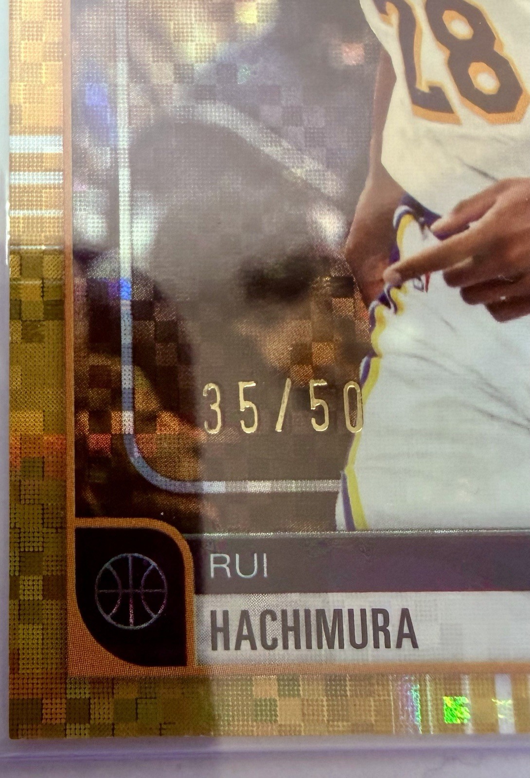 2026 Topps NBA Hoops Rui Hachimura Gold /50