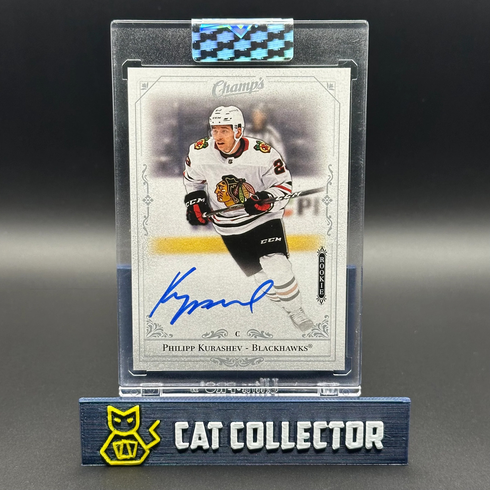 2020-21 UD Clear Cut PHILIPP KURASHEV #C-KU Champ’s Rookie RC Auto