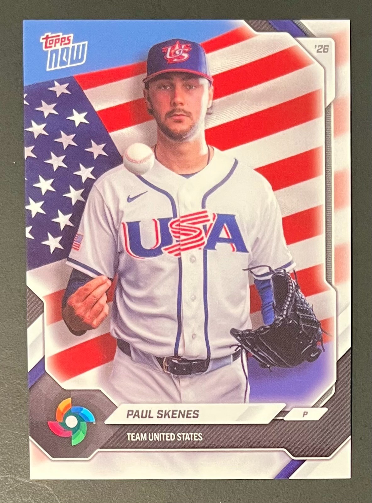 ⚾(pick) World Baseball Classic WBC 2026 Topps Now, USA United States🔴🔵🇺🇸
