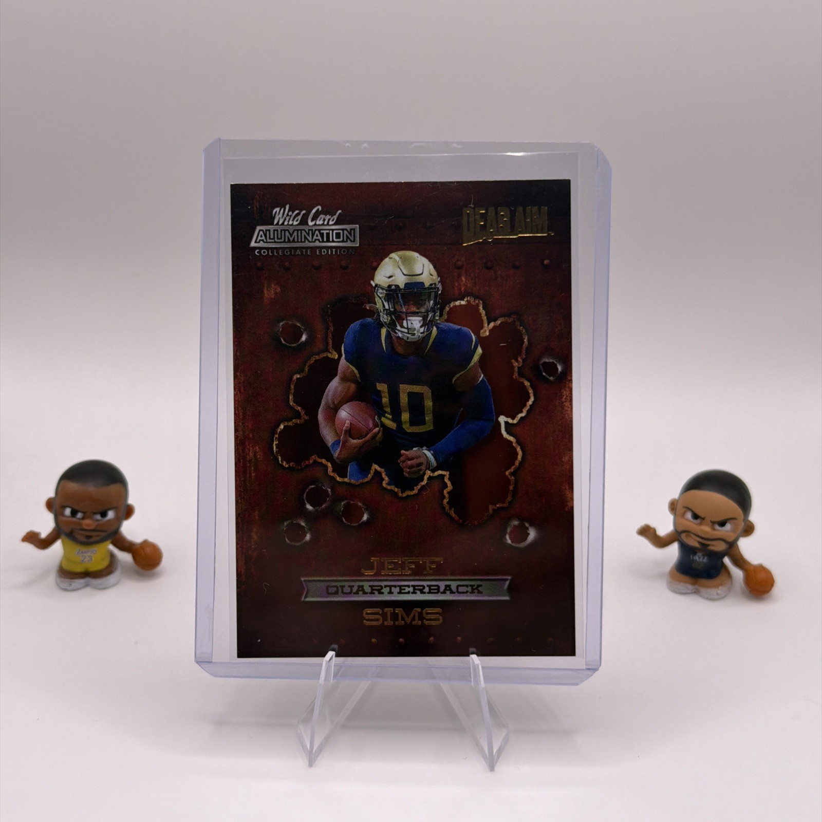 2021 Wild Card Alumination Collegiate Edition Dead Aim Orange Jeff Sims Nebraska