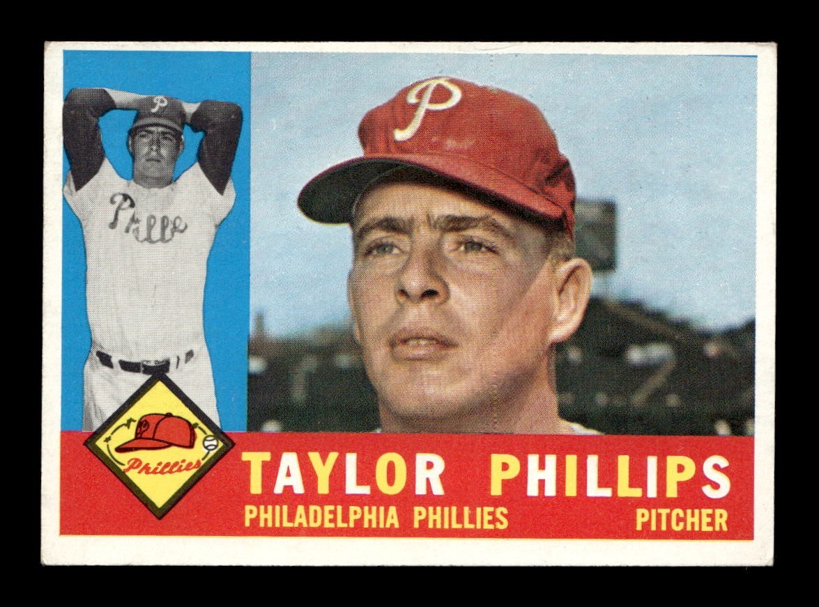 1960 Topps #211 Taylor Phillips Phillies EX *8z