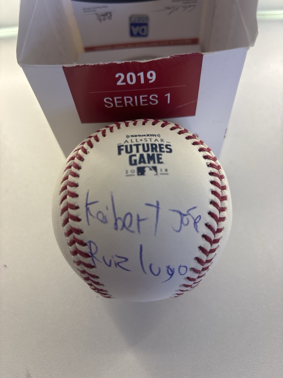 Keibert Ruiz Signed MLB Baseball Auto Nationals Dodgers D&A And JSA Certified
