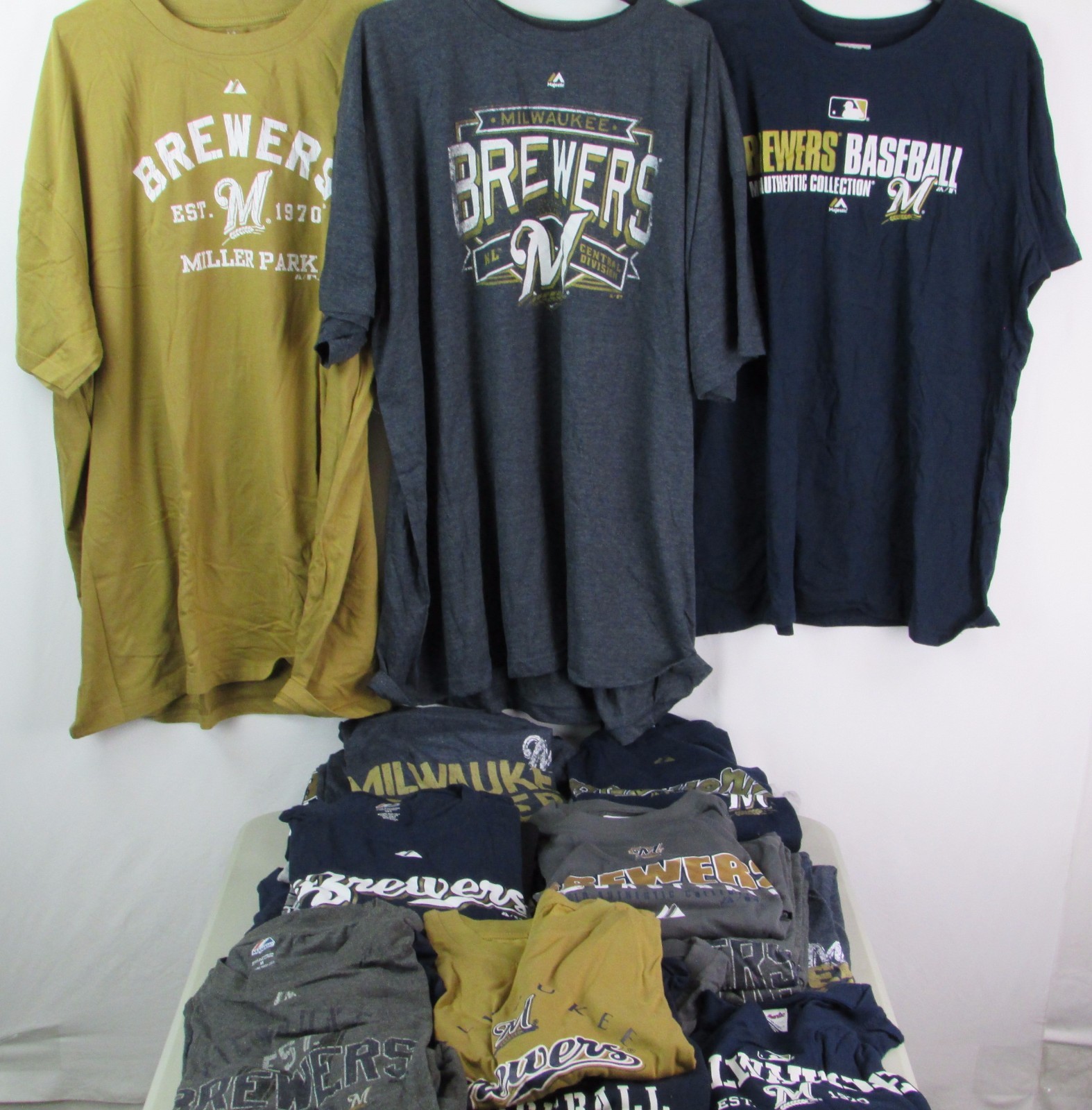 Milwaukee Brewers MLB Men’s Big &Tall 2 SHIRTS! *MYSTERY SHIRT*