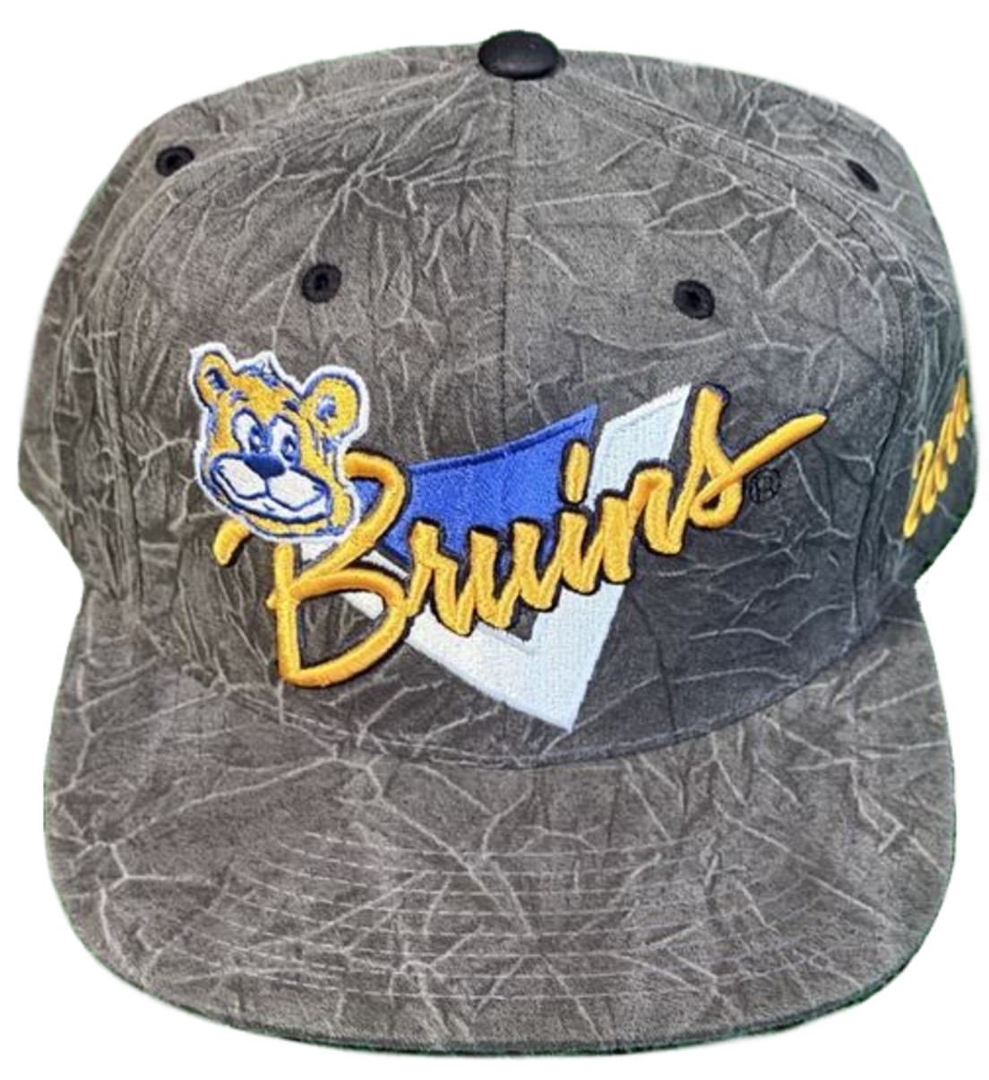 UCLA Bruins Crease Triangle Snapback Adjustable Hat Cap – Gray