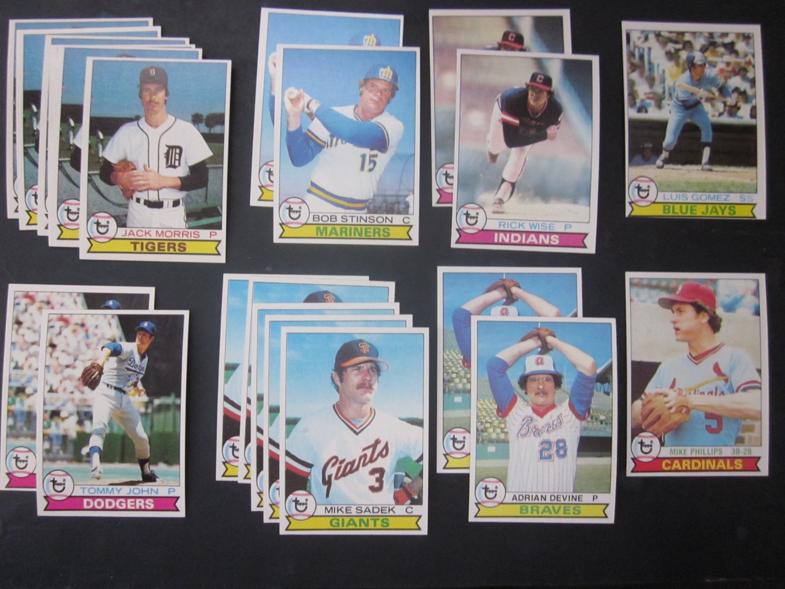 1979 Topps Baseball Singles Pick Choose Finish Your Set (251-499) NM, Nm-Mt